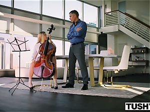 TUSHY Spoiled teenager is disciplined And Gaped By Music tutor